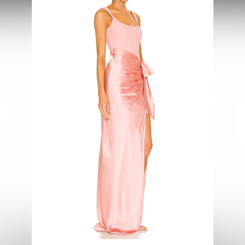Cinq à Sept Pink Marian gown size 8 - Picture 3 of 4